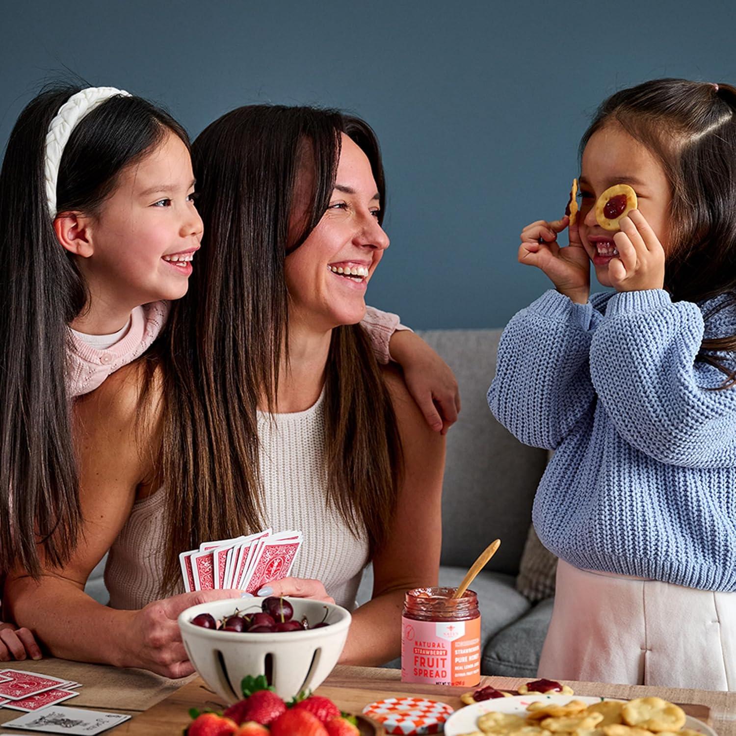 image:imageNates Honey Fruit Spread AllNatural Strawberry Made with Real Strawberries amp No Refined Sugar Sweetened with 100 Pure Honey 10 oz Jar EasytoSpreadStrawberry
