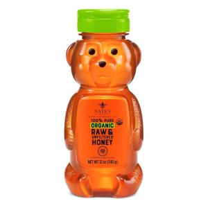 image:imageNates Organic 100 Pure Raw amp Unfiltered Honey  USDA Certified Organic  12 oz Squeeze Bottle