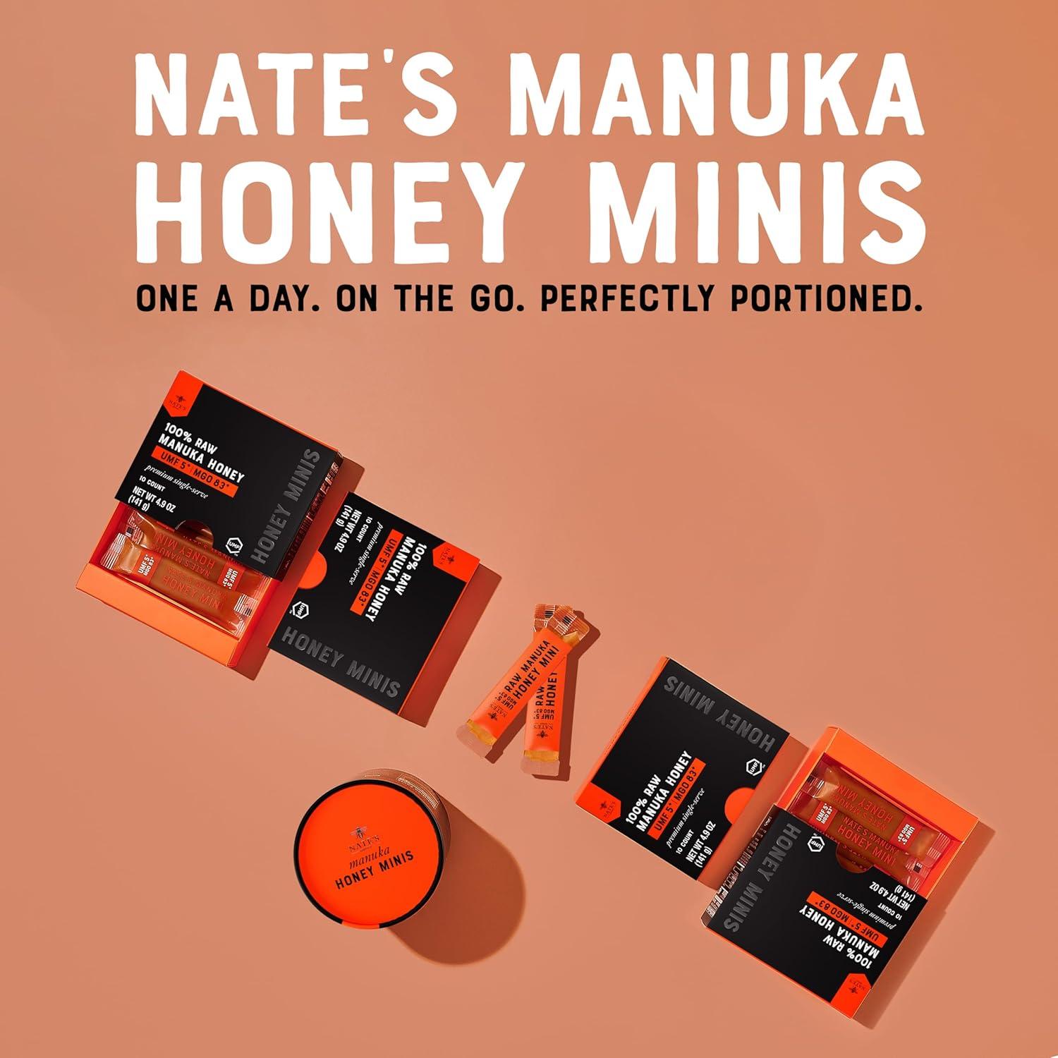 image:imageNates Raw Manuka Honey New Zealand MGO 83 UMF Certified 5 132 oz Squeeze BottleMGO 83 UMF Certified 5