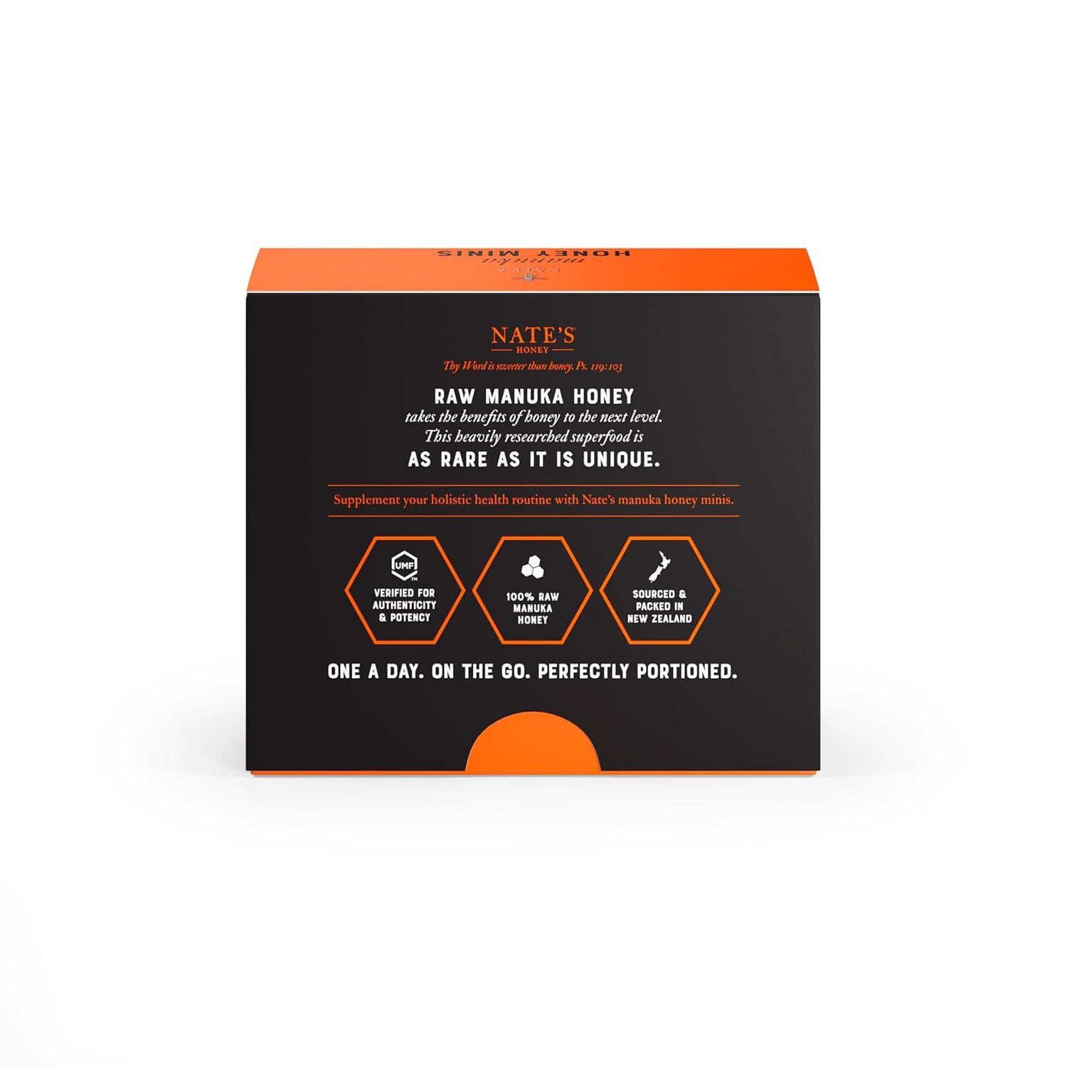 image:imageNates Raw Manuka Honey New Zealand MGO 83 UMF Certified 5 132 oz Squeeze BottleMGO 83 UMF Certified 5