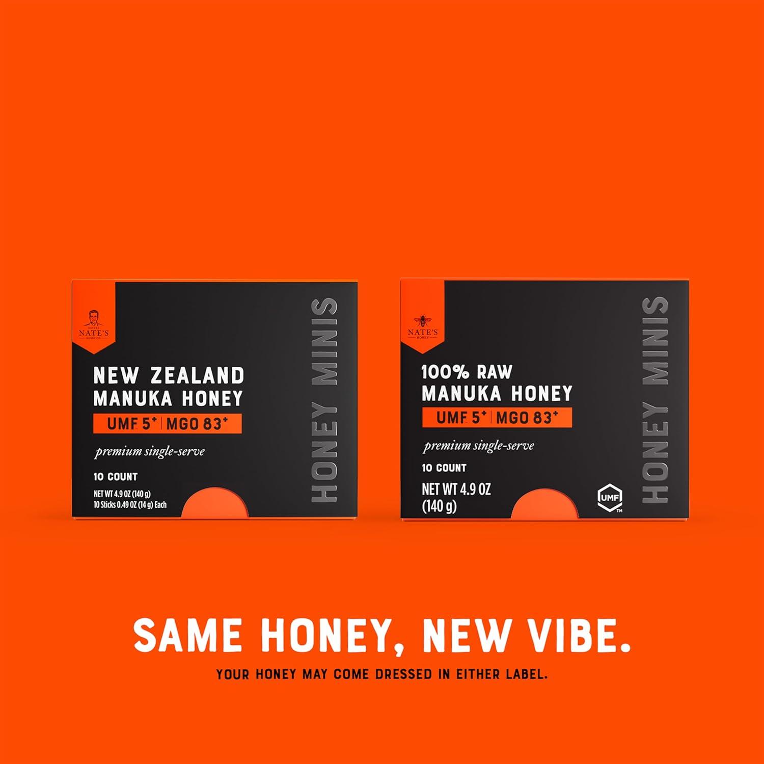image:imageNates Raw Manuka Honey New Zealand MGO 83 UMF Certified 5 132 oz Squeeze BottleMGO 83 UMF Certified 5