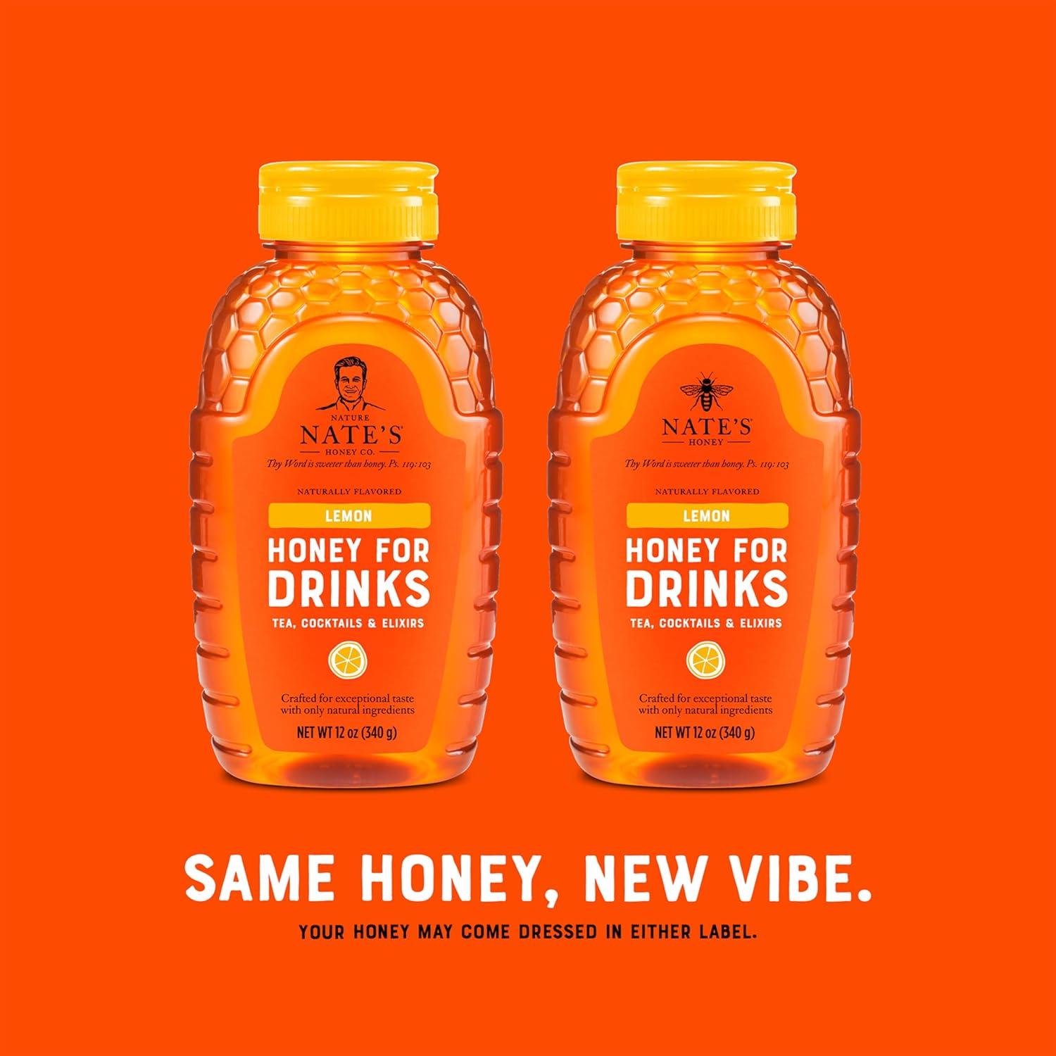image:imageNates Vanilla Honey for Brunch Made with 100 Pure Honey and Vanilla 12 oz Squeeze Bottle Great for Pancakes Oatmeal Lattes and YogurtLemon