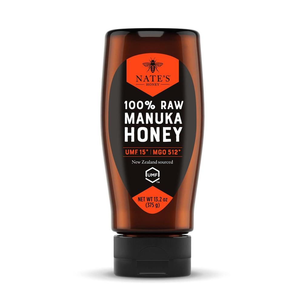 image:imageNates Raw Manuka Honey New Zealand MGO 83 UMF Certified 5 132 oz Squeeze BottleMGO 512 UMF Certified 15