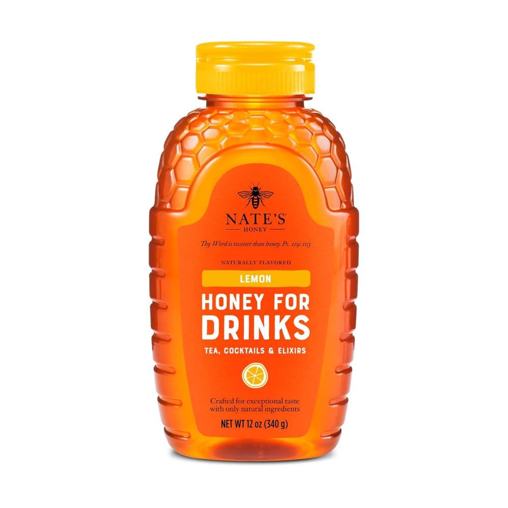 image:imageNates Vanilla Honey for Brunch Made with 100 Pure Honey and Vanilla 12 oz Squeeze Bottle Great for Pancakes Oatmeal Lattes and YogurtLemon