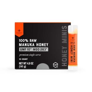image:imageNates Raw Manuka Honey New Zealand MGO 83  UMF Certified 5  132 oz Squeeze BottleMGO 263  UMF Certified 10