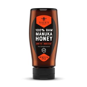 image:imageNates Raw Manuka Honey New Zealand MGO 83  UMF Certified 5  132 oz Squeeze BottleMGO 512  UMF Certified 15