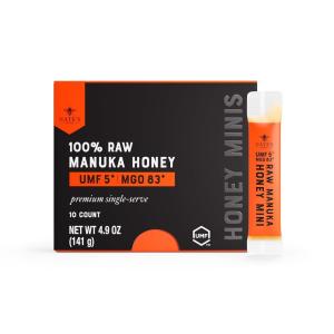 image:imageNates Raw Manuka Honey New Zealand MGO 83  UMF Certified 5  132 oz Squeeze BottleMGO 83  UMF Certified 5