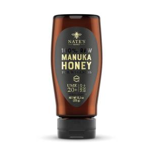 image:imageNates Raw Manuka Honey New Zealand MGO 83  UMF Certified 5  132 oz Squeeze BottleMGO 830  UMF Certified 20