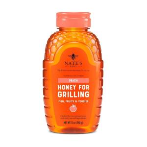 image:imageNates Vanilla Honey for Brunch  Made with 100 Pure Honey and Vanilla  12 oz Squeeze Bottle  Great for Pancakes Oatmeal Lattes and YogurtPeach