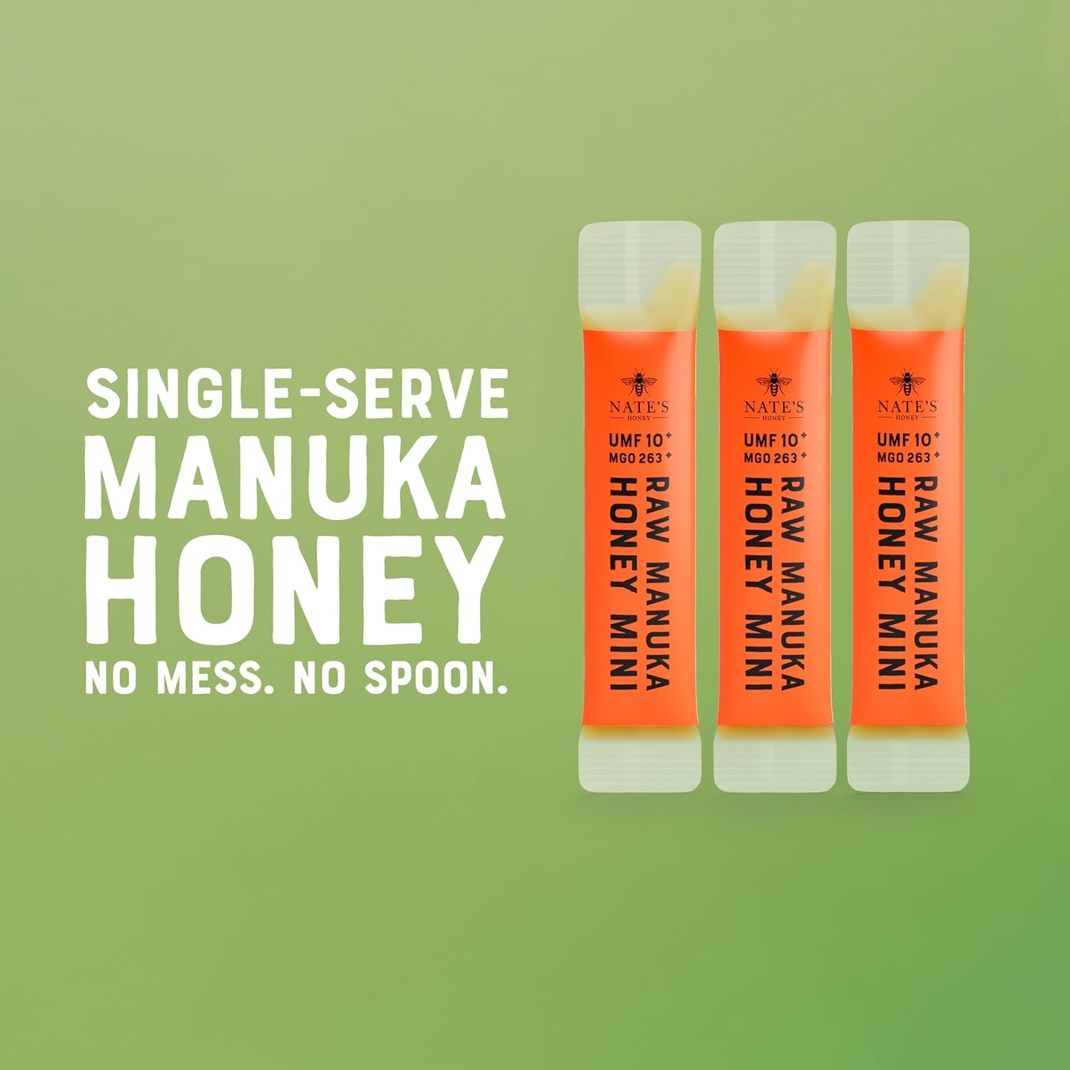 image:imageNates Organic Manuka Honey MGO 300 UMF 11 132 oz Squeeze Bottle USDA Certified OrganicMGO 263 UMF Certified 10