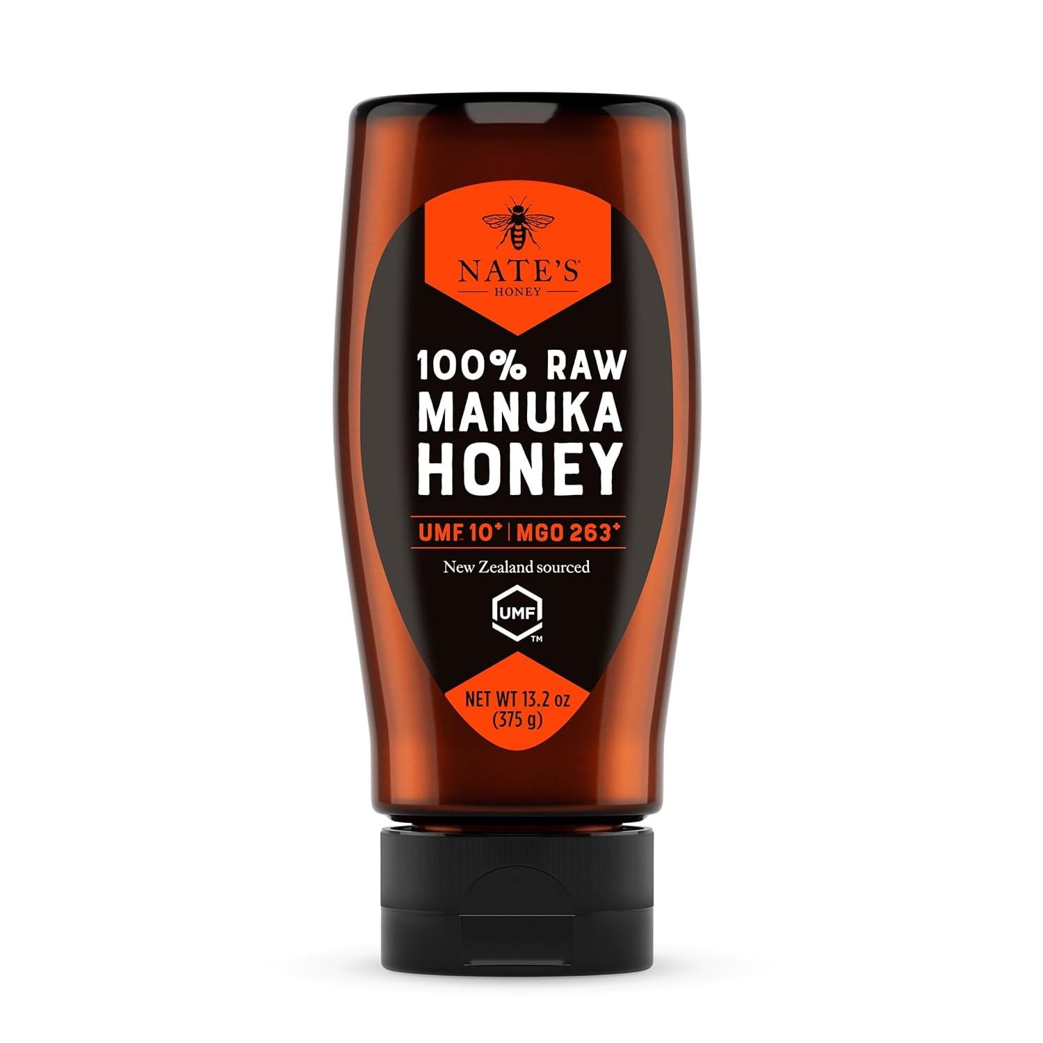 image:imageNates Organic Manuka Honey MGO 300 UMF 11 132 oz Squeeze Bottle USDA Certified OrganicMGO 263 UMF Certified 10