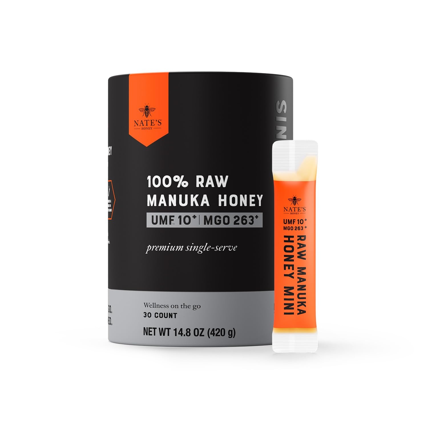 image:imageNates Organic Manuka Honey MGO 300 UMF 11 132 oz Squeeze Bottle USDA Certified OrganicMGO 263 UMF Certified 10