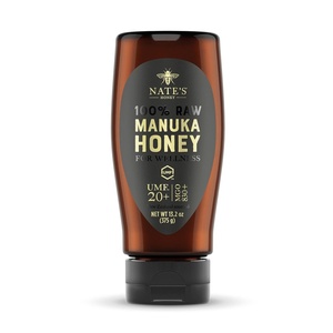 image:imageNates Organic Manuka Honey MGO 300  UMF 11  132 oz Squeeze Bottle  USDA Certified OrganicMGO 830  UMF Certified 20
